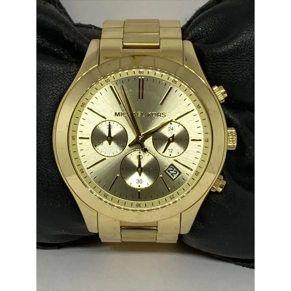 Michael Kors Runway MK6251 Womens Stainless Steel Analog Dial Quartz Watch UC492